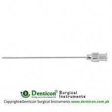 Menghini Liver Puncture Needle For Blind Lever Puncture - With Stopping Needle Stainless Steel, Needle Size Ø 1.2 x 70 mm 